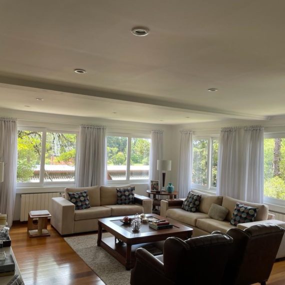 Ambientes integrados e iluminados